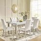 Ashley Larawyn Dining Table in Bisque, White and Gray - Table Only, , large