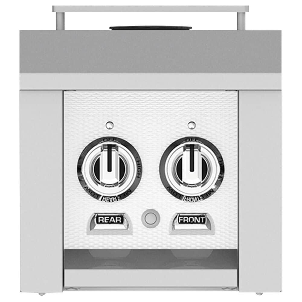 Hestan 12" Built-In Liquid Propane Double Side Burner in Froth White, , large