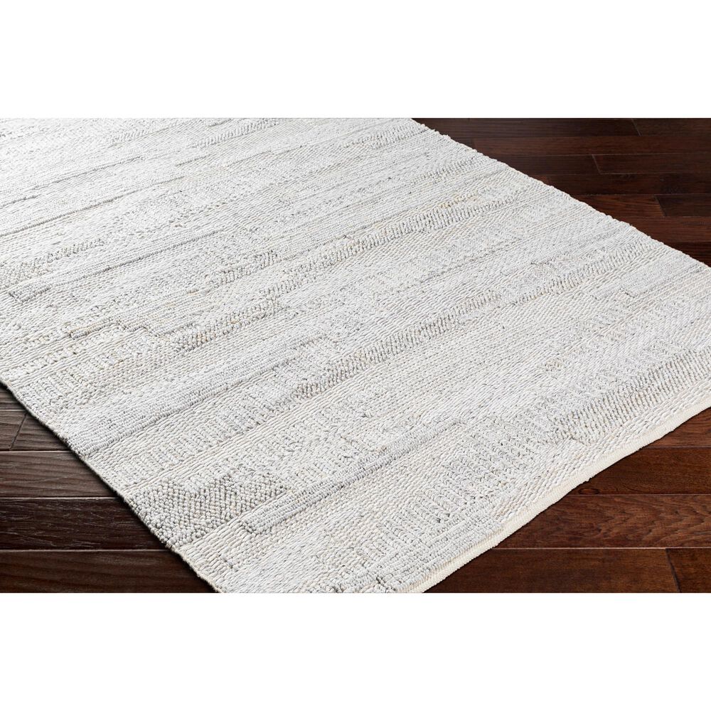 Surya Floria FLI2300 8&#39; x 10&#39; Light Grey Area Rug, , large