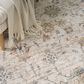 Nourison Antique Fusion ANF04 Ivory and Multicolor 3"11" x 5"10" Area Rug, , large
