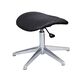 Osaki Bliss Vegan Leather Massage Ottoman in Black, , large