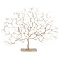 Maple and Jade 24" x 32" Winter Tree Sculpture in Silver and Gold, , large