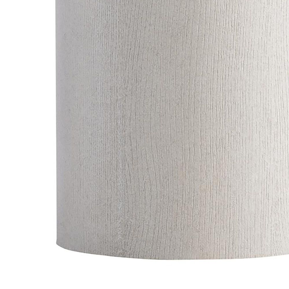 Bernhardt Ellison Side Table in Sandblasted White and Adobe, , large