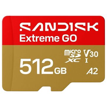 Sandisk 512GB Extreme GO microSDXC UHS-I Memory Card, , large