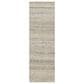 Surya Reika REK-2305 2"6" x 8" Light Grey Runner, , large