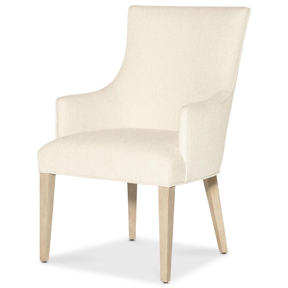 Hooker Furniture Westwood Arm Chair in Polished Limestone, , large