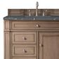 James Martin Vanities Bristol 36" Single Bathroom Vanity in Whitewashed Walnut with 3 cm Parisien Bleu Quartz Top and Rectangular Sink, , large