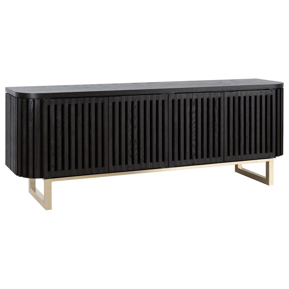 Hooker Furniture Commerce and Market Easton 75" Entertainment Console in Burnt Timber, , large