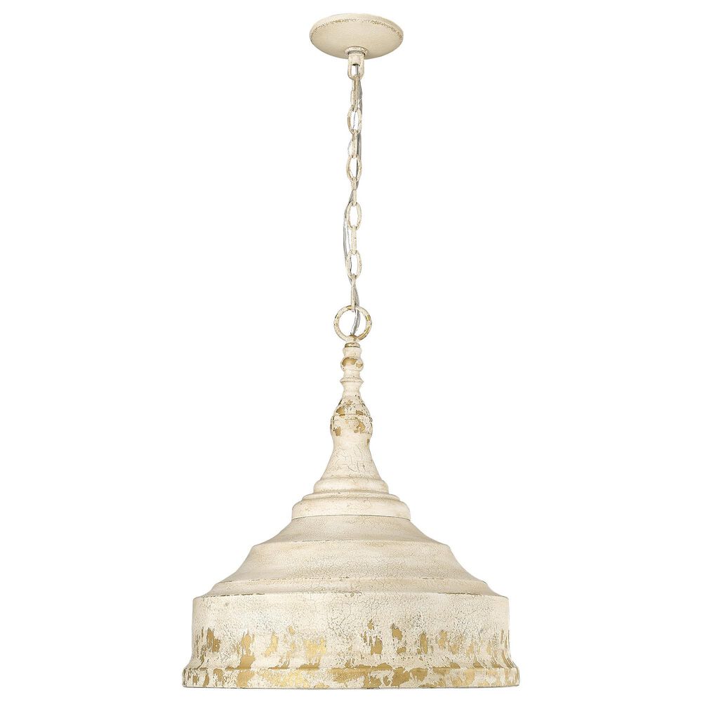 Golden Lighting Keating 3-Light Pendant in Antique Ivory, , large