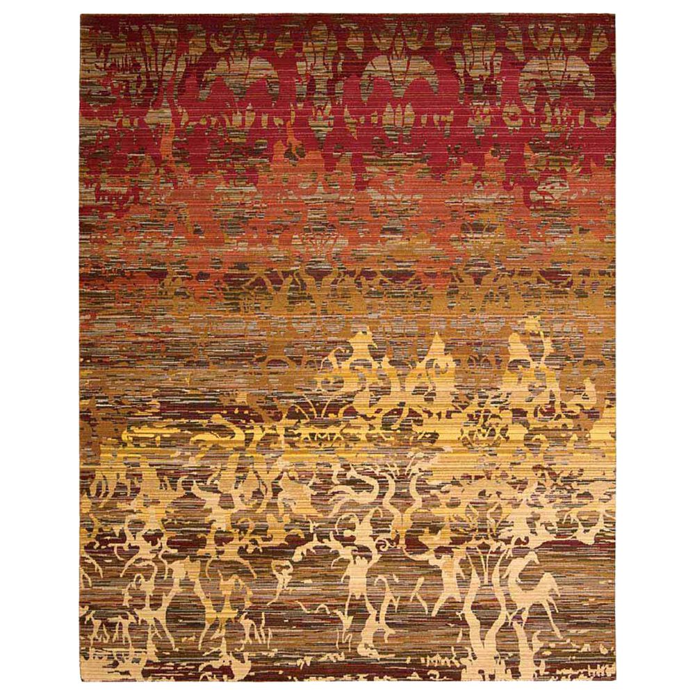 Nourison Rhapsody RH001 9'9" x 13' Sunrise Area Rug, , large