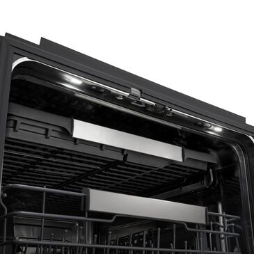 LG 24" Built-In Pocket Handle Dishwasher with 3rd Rack in Black Stainless Steel, , large