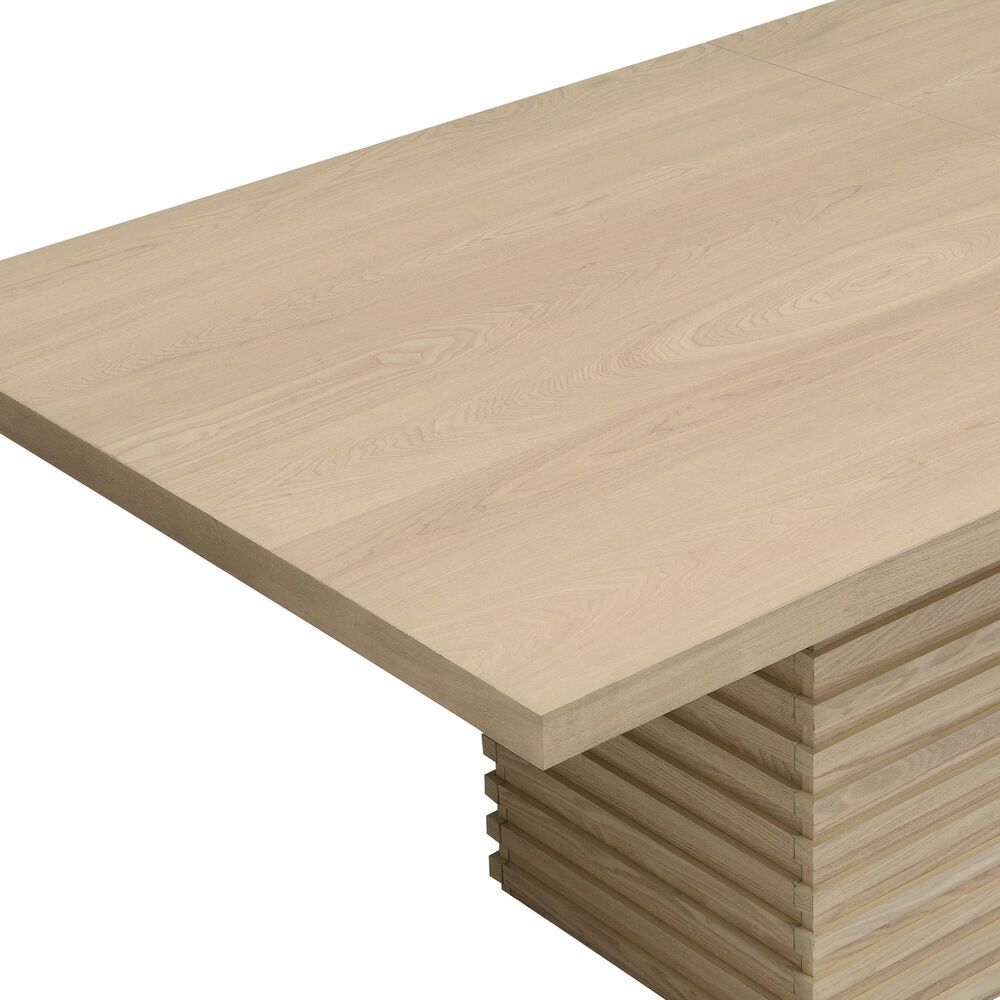 Hearth and Haven Dining Table in Light Natural - Table Only, , large