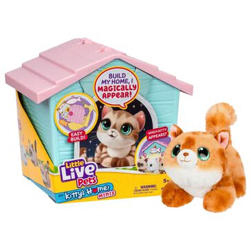 Little Live Pets My Kitty"s Home Minis Playset with Surprise Plush and Buildable House in Multicolor, , large