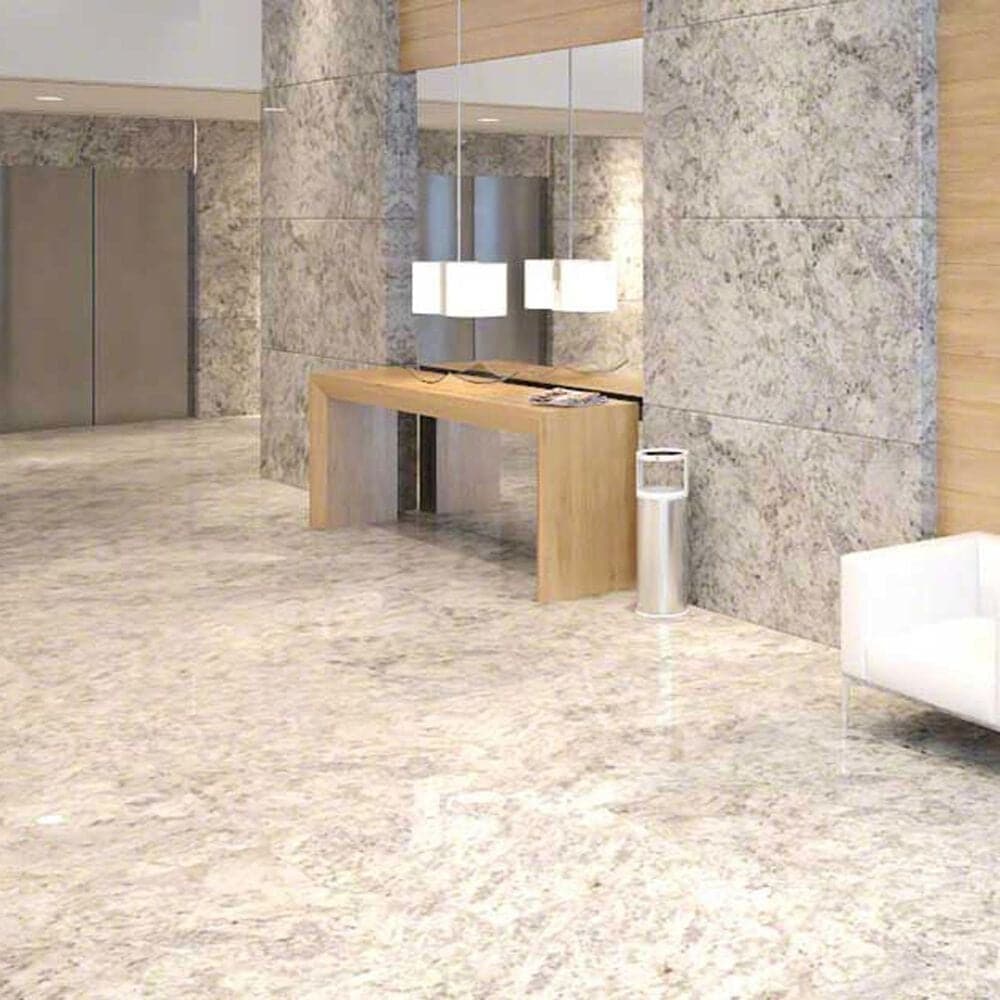 NFM Custom Countertops Salinas White 3cm Granite Countertop, , large