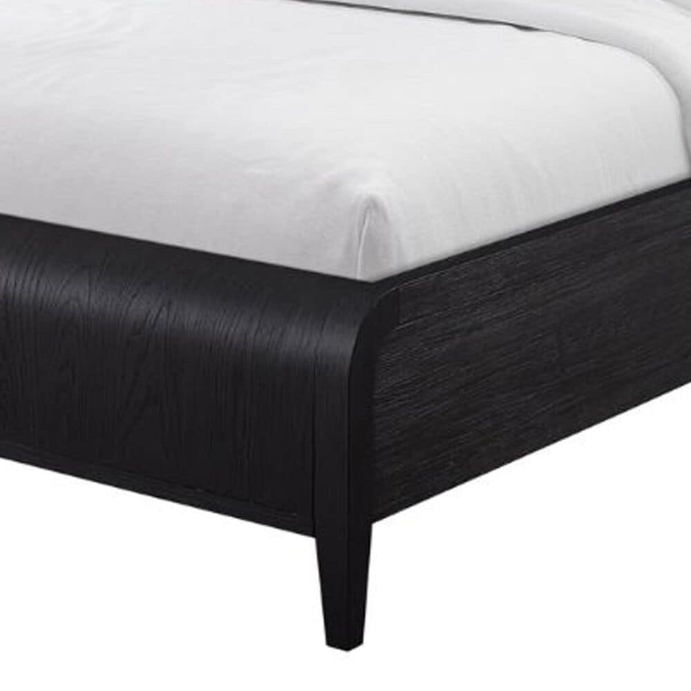 Sterling Timber Elure Queen Waterfall Panel Bed in Peppercorn, , large