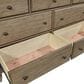 Riva Ridge Provence 7 Drawer Dresser with Mirror in Patine, , large