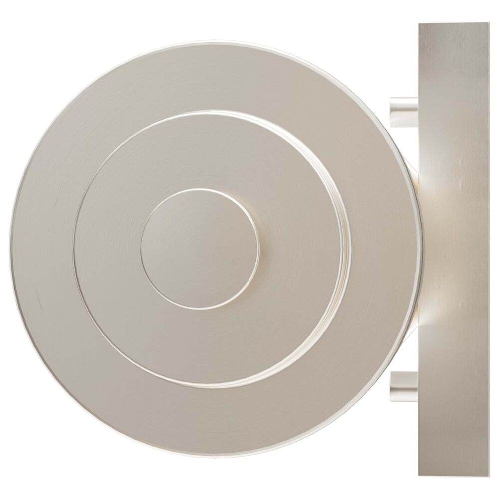 Hunter Holly Grove 24&quot; 2-Light Vanity with Cased White Shade in Brushed Nickel, , large