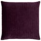 Surya Digby 20" Square Throw Pillow in Dark Purple, , large