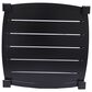 GatherCraft Seville Patio 22" Square End Table in Black, , large