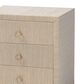 Baxton Studio Quinn 3-Drawer Nightstand in Natural, , large