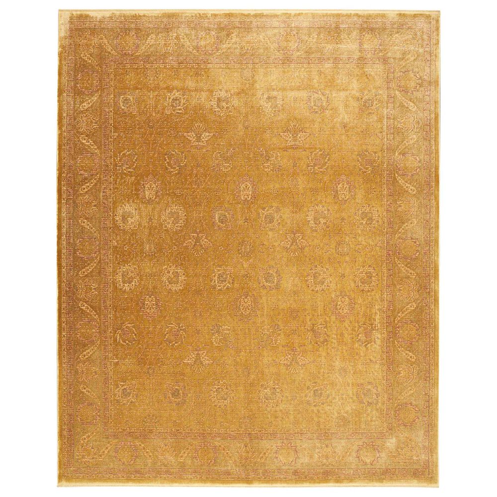 Nourison Luxurious 2" x 3" Gold Area Rug, , large