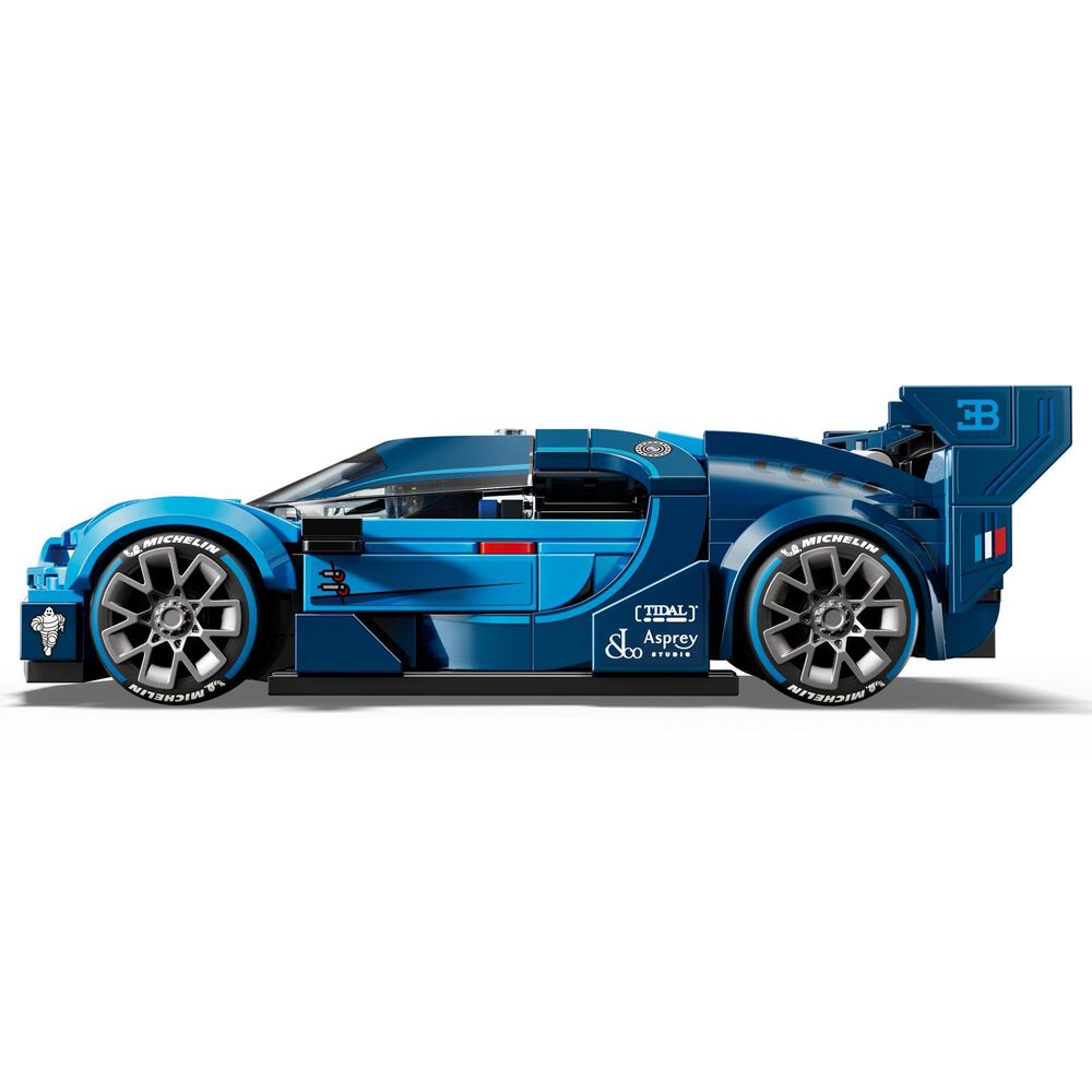 LEGO Speed Champions Bugatti Vision GT Hyper Sports Car Building Set, , large