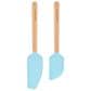 KitchenAid 2-Piece Beechwood Spatula Set in Aqua, , large