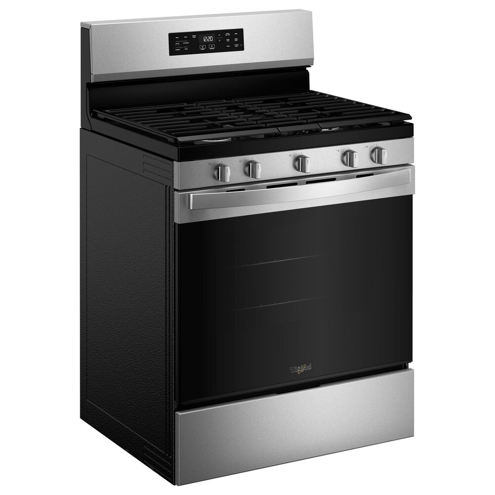 Whirlpool 5 Cu. Ft. Freestanding Gas Range in Stainless Steel, , large
