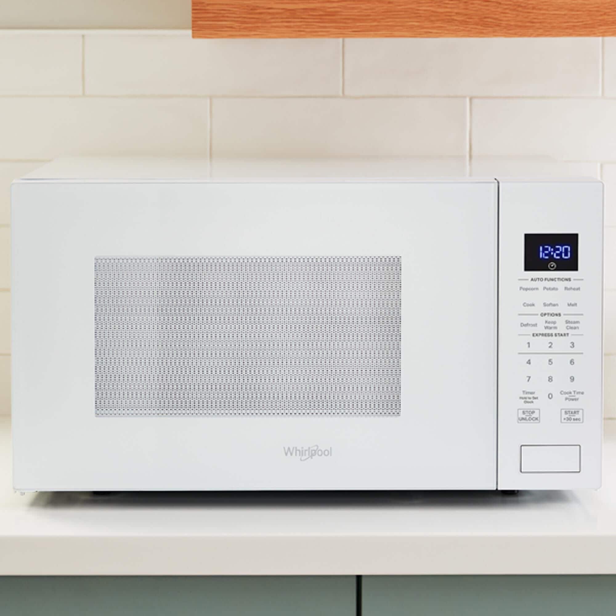 Whirlpool 2.2 Cu. Ft. Sensor Cooking Microwave in White