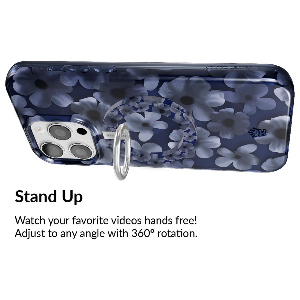 Velvet Caviar MagSafe Grip Ring in Midnight Blossom, , large