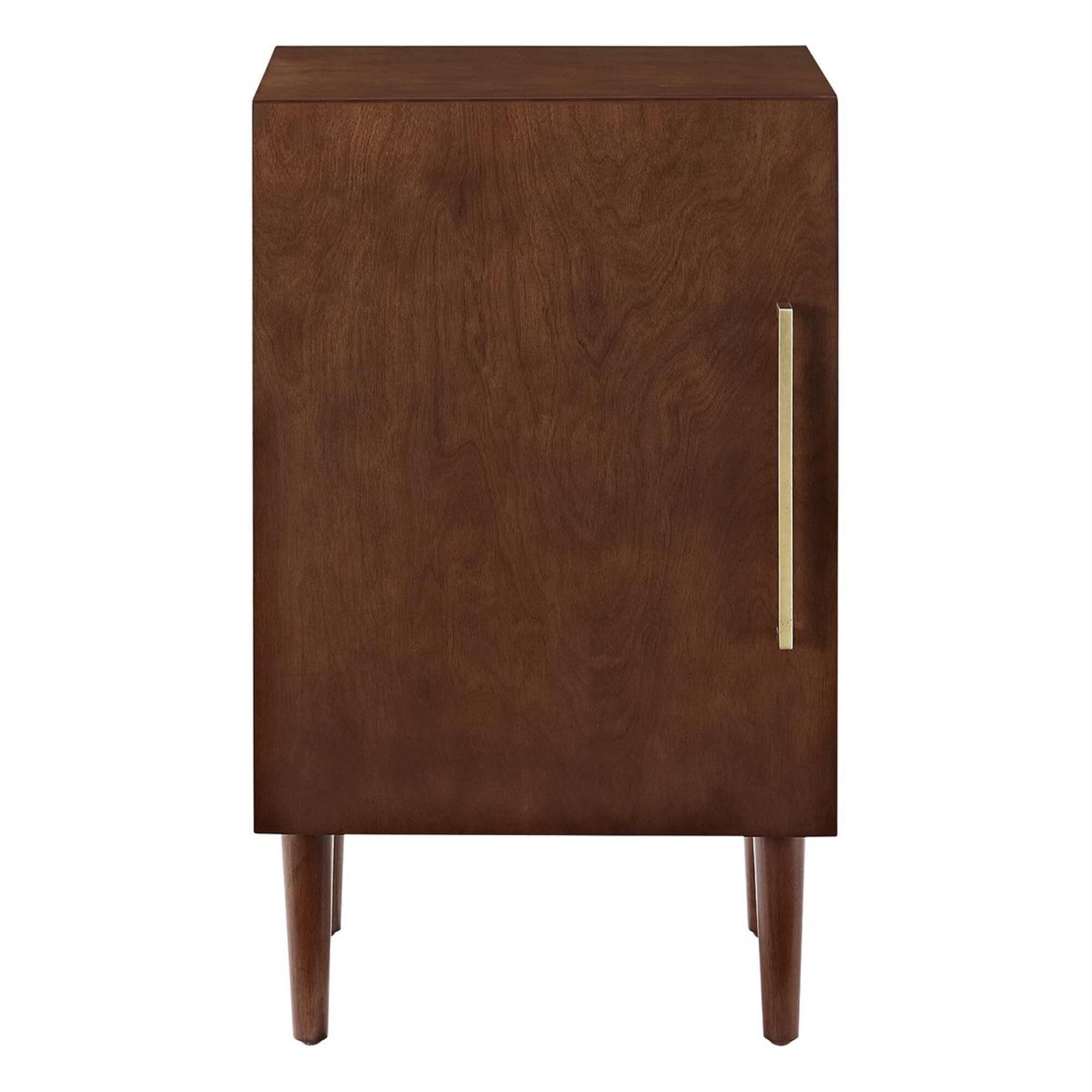 Crosley mid century style media console sideboard records turntable cabinet mahogany hotsell