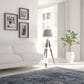 Central Oriental Clearwater Erozio 5" x 8" Blue and Cream Area Rug, , large