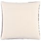 Surya Blanche 20" Square Throw Pillow in Charcoal, Dark Brown, Gray, Medium Brown and Oatmeal, , large
