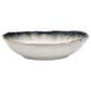 Lifetime Brands Cole 12-Piece Dinnerware Set in Cream, Brown and Blue, , large