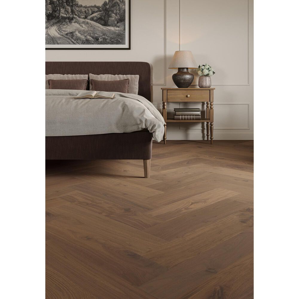 Mannington Maison Artisan Walnut Herringbone Natural Engineered Hardwood, , large