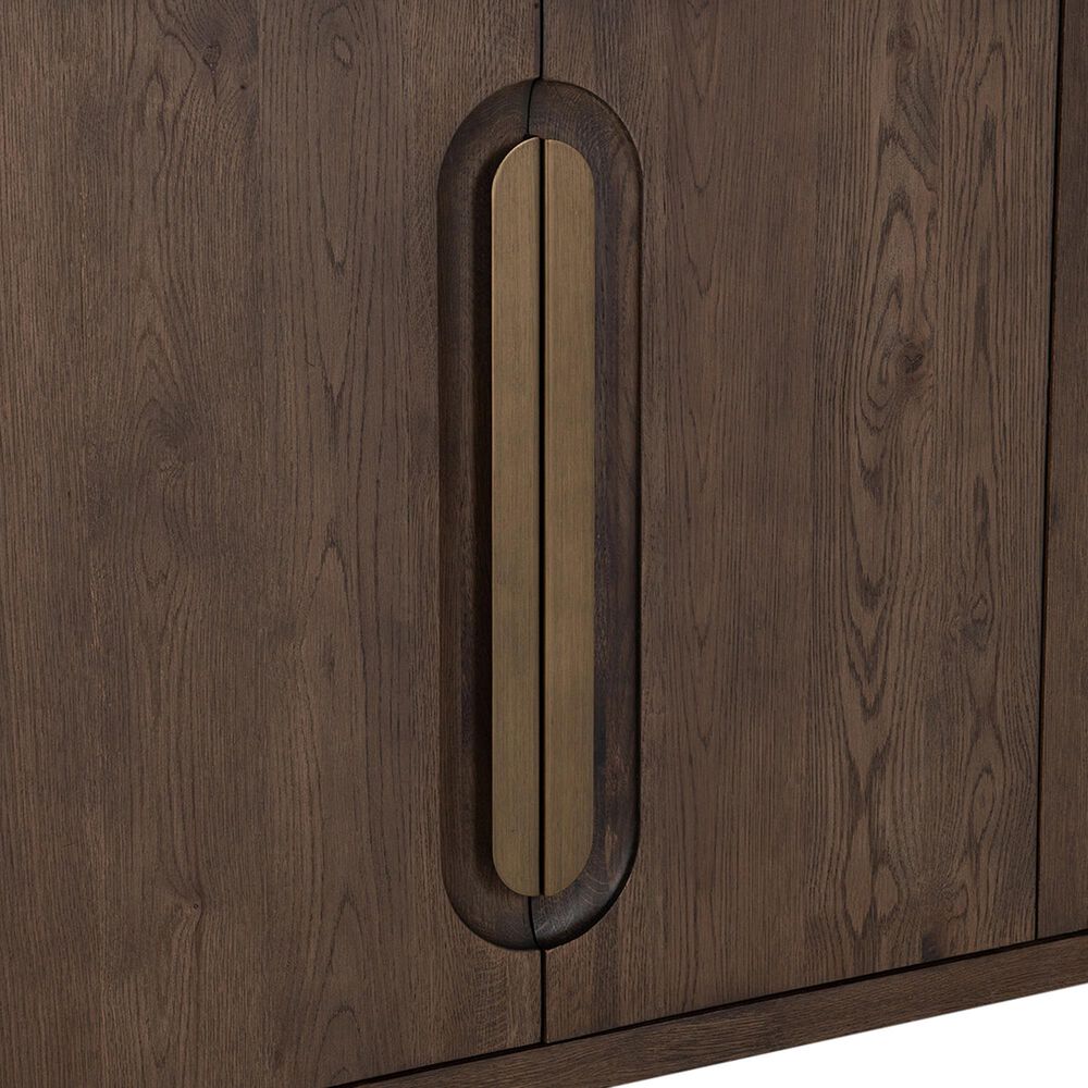 Classic Home Tiber 4-Door Buffet in Toasted Brown, , large