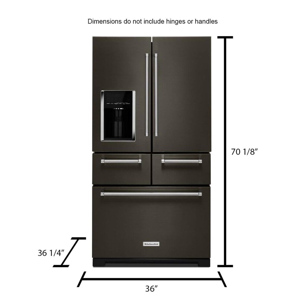 KitchenAid 25.8 Cu. Ft. Freestanding Refrigerator with Platinum