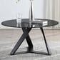 Furniture of America Homer Coffee Table in Black/Gray, , large