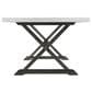 Mayberry Hill Lexi 5-Piece Rectangular Dining Set in Espresso and White, , large
