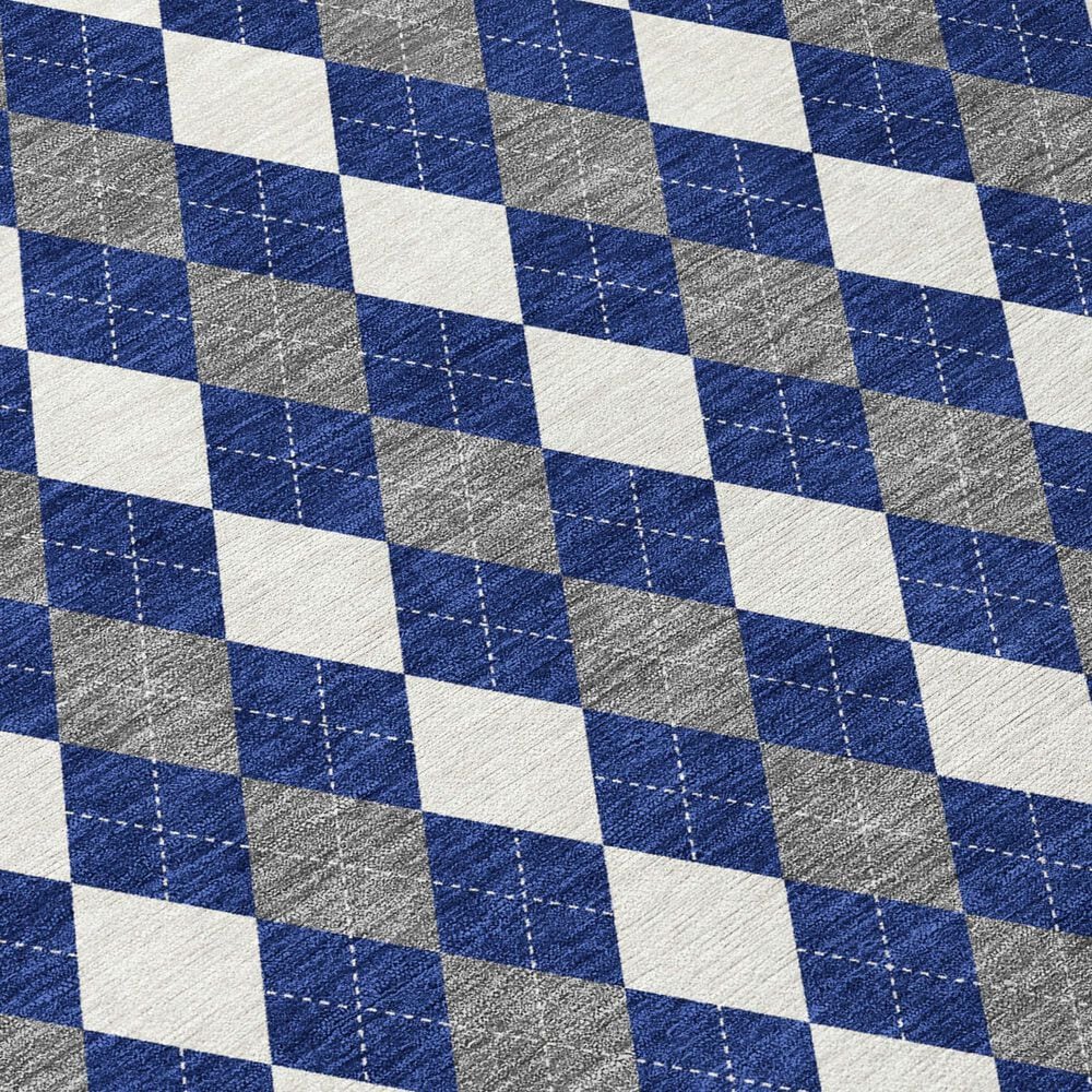 Dalyn Rug Company Wonderland WN20 2&#39;6&quot; x 3&#39;10&quot; Navy Indoor/Outdoor Area Rug, , large
