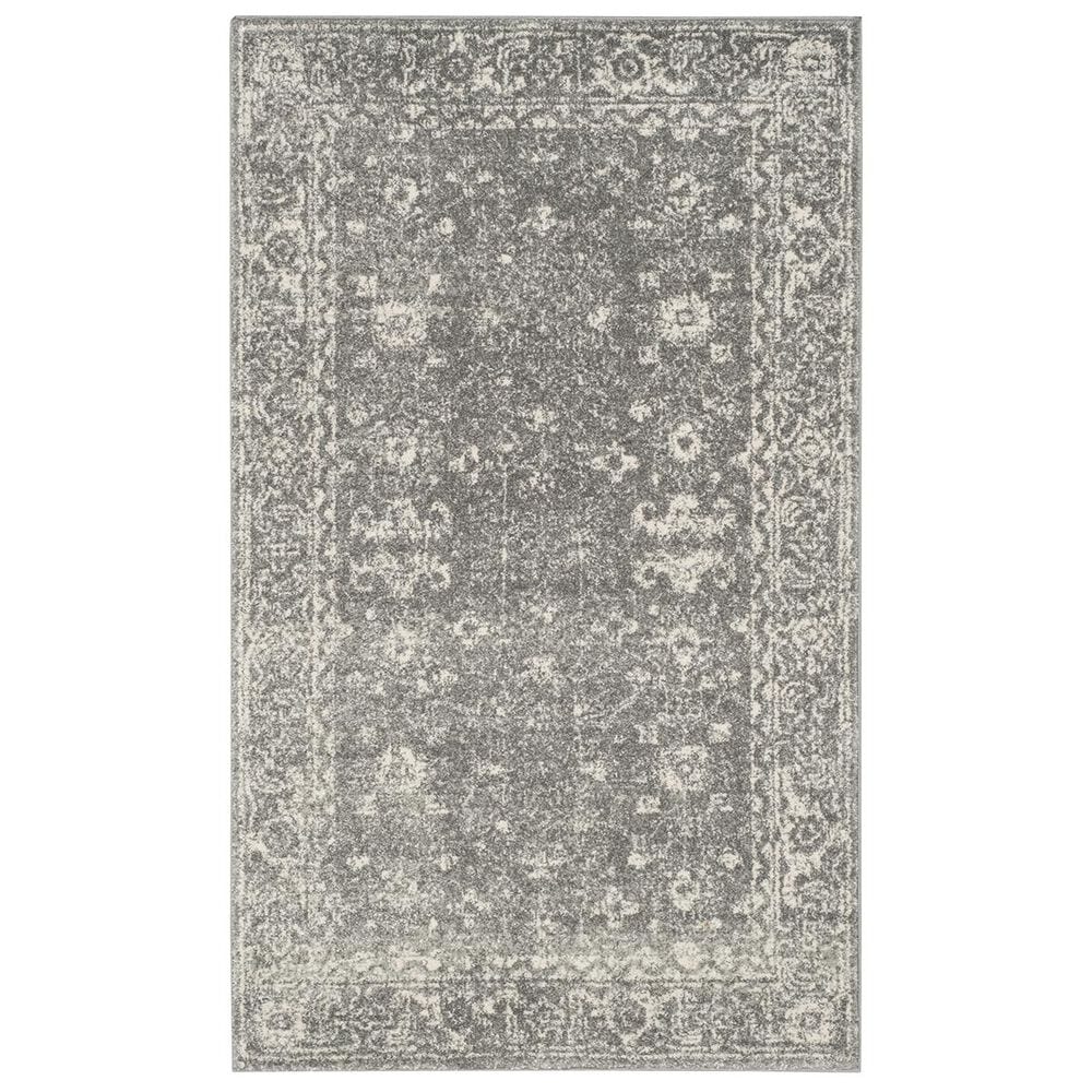 Safavieh Evoke EVK270S 2"2" x 4" Grey and Ivory Scatter Rug, , large