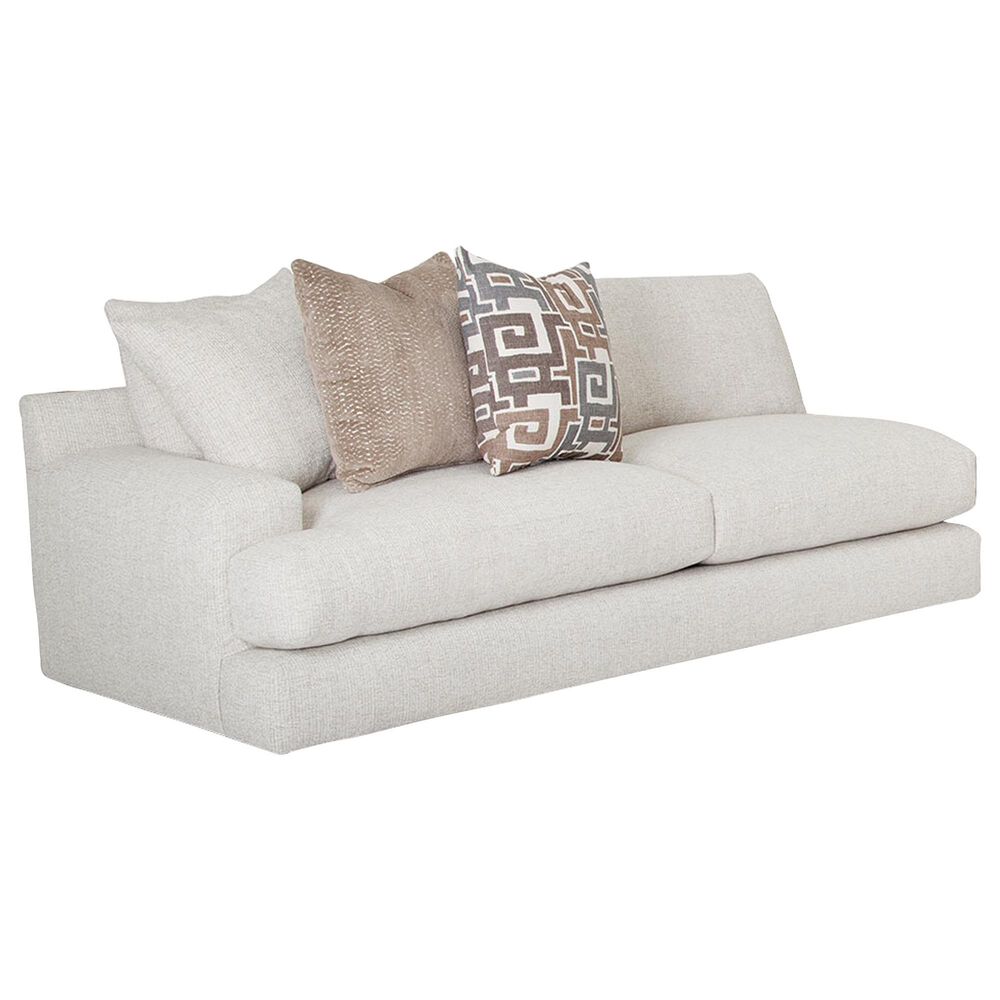 Moore Furniture Jude Stationary Left Arm Facing Loveseat in Natural, , large