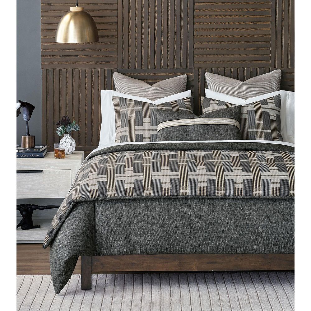 Eastern Accents Enoch King Duvet Cover in Grigio Smoke, , large