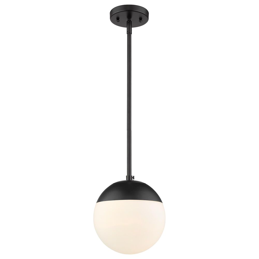 Golden Lighting Dixon Small Pendant in Matte Black, , large