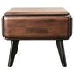 Furniture of America End Table with Storage Drawer in Rich Walnut, , large