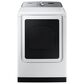 Samsung 5.4 Cu. T. Top Load Washer and 7.4 Cu. Ft. Electric Dryer Laundry Pair in White , , large