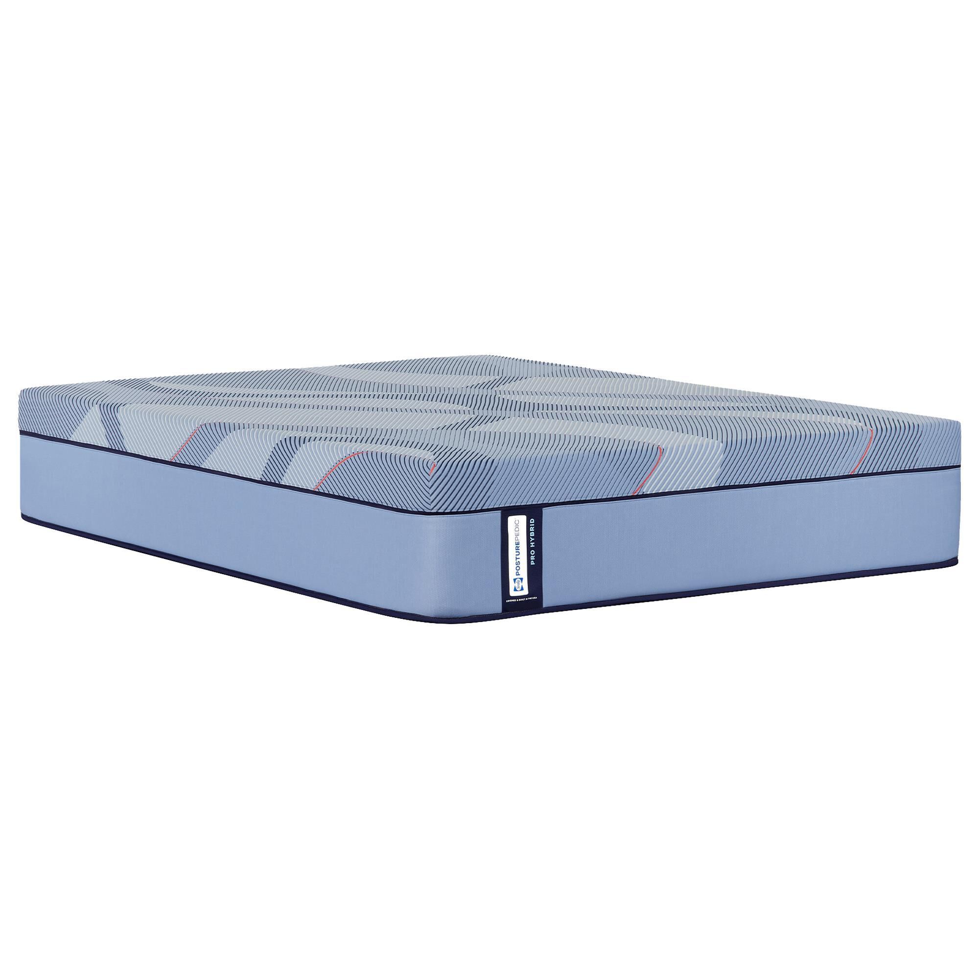 Sealy Wilkins Medium Hybrid Queen Mattress with Low Profile Box Spring