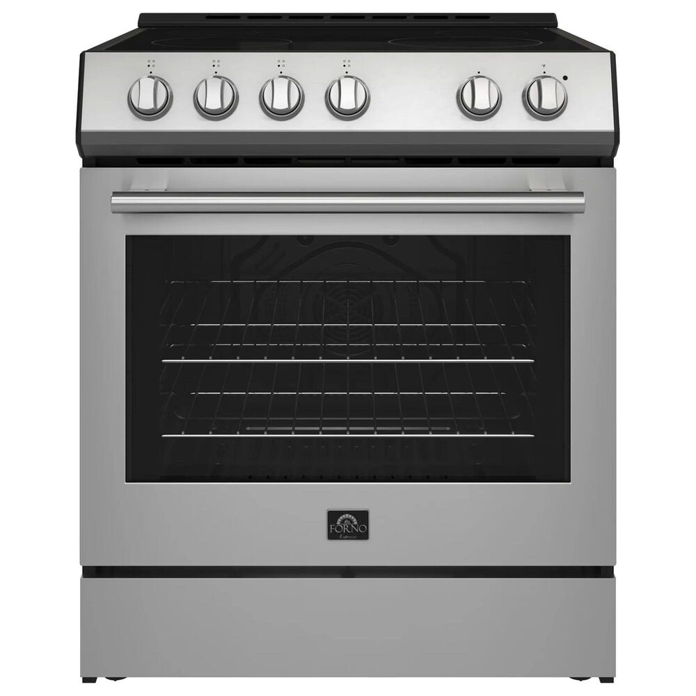 Forno Leonardo 30" Slide-in Electric Range in Stainless Steel, , large