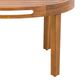 Hearth and Haven 2-Piece Outdoor Conversation Set with Cream Cushion in Light Teak, , large