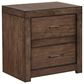 Riva Ridge Modern Loft 4 Piece Queen Panel Bedroom Set in Brownstone, , large